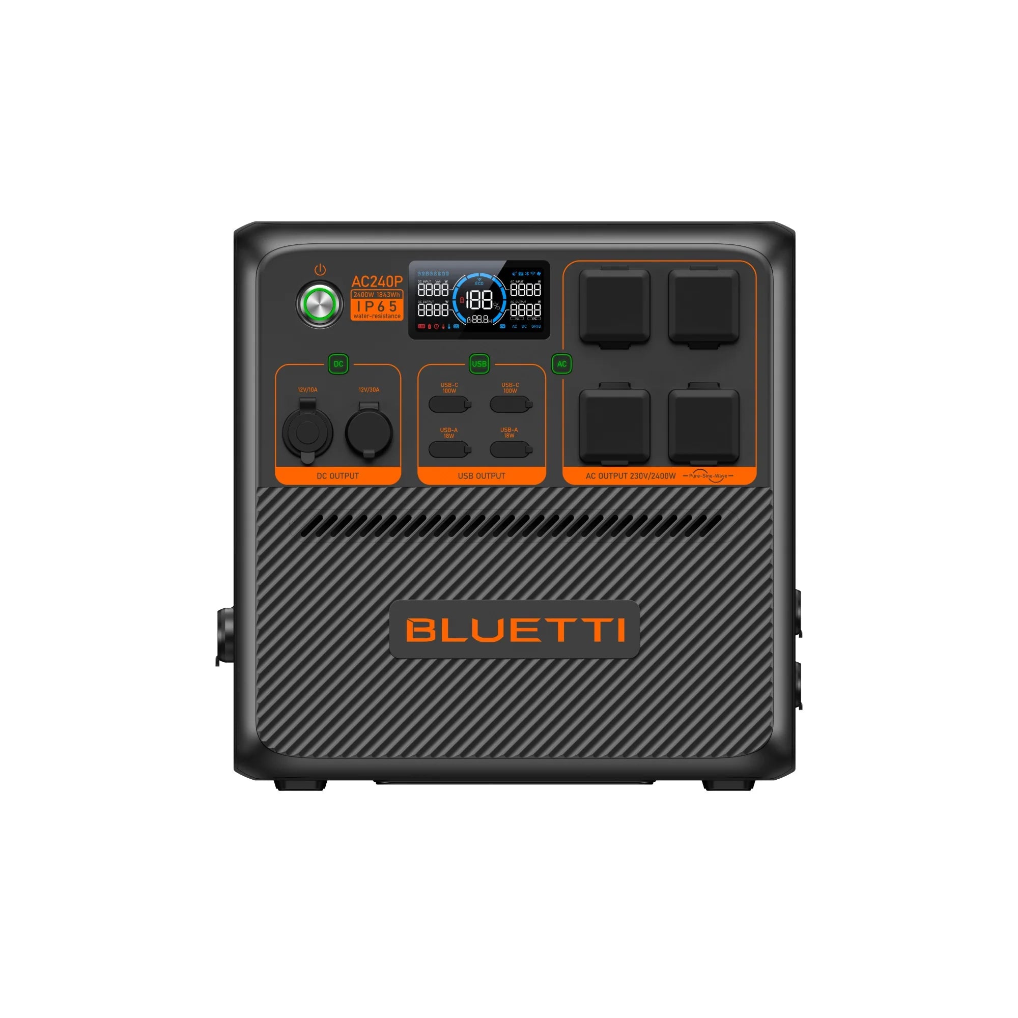BLUETTI AC240P | 2400W / 1843Wh - KARIB'LIGHT