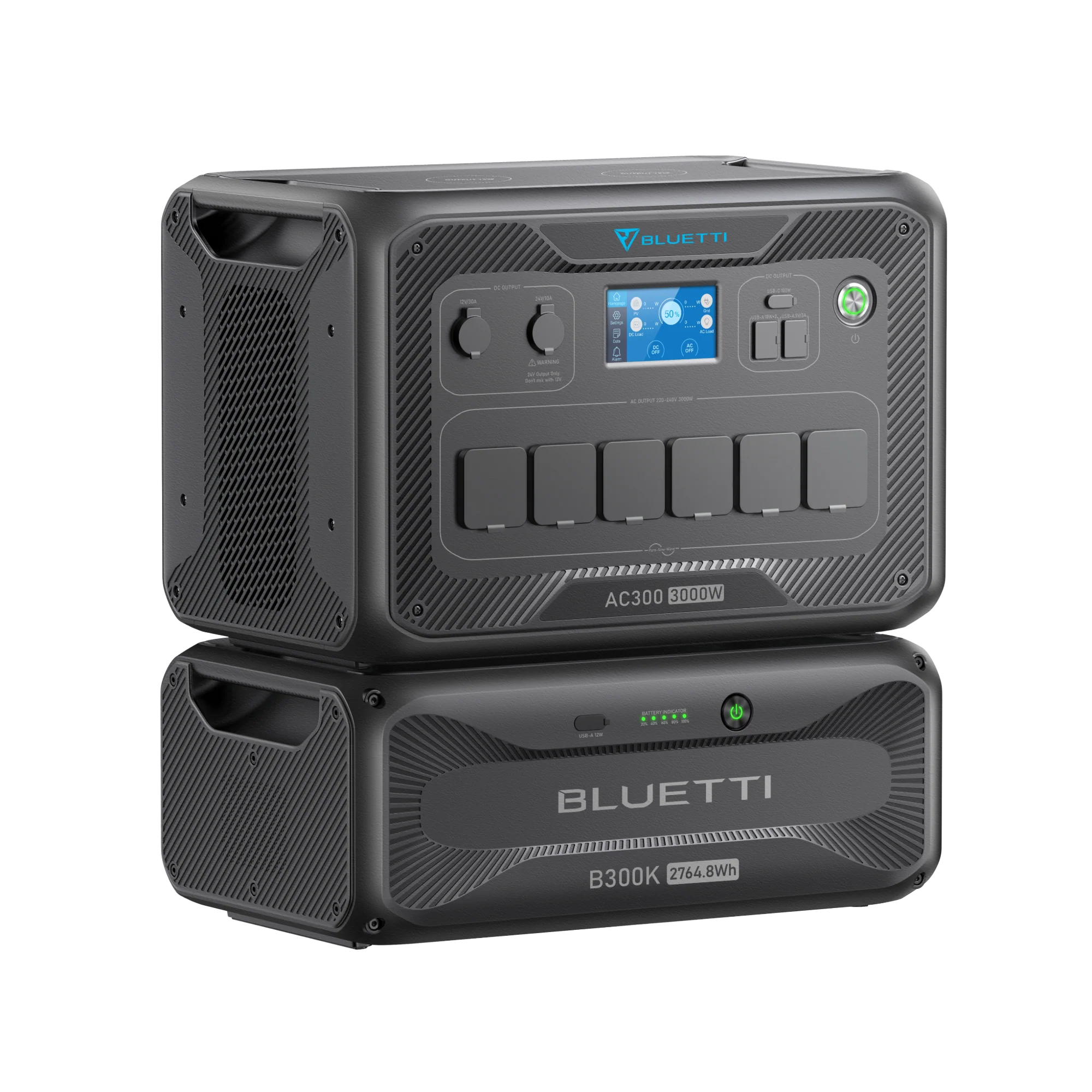 BLUETTI AC300 + B300K | 3000W / 2764,8Wh - KARIB'LIGHT