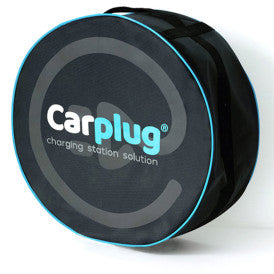 CARPLUG Câble de recharge Noir - Type 2 - Type 2 - 7m - 22kW (3 phases 32A) - T2 T2 + Housse - KARIB'LIGHT