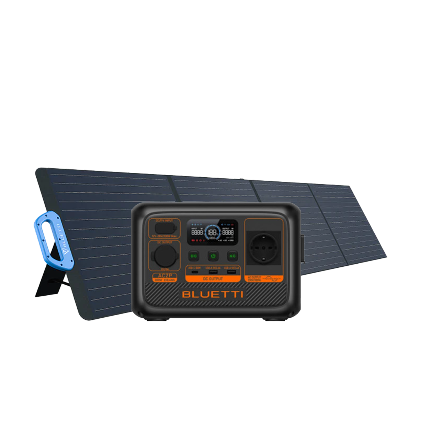 BLUETTI AC2P Station électrique portable | 300 W / 230 Wh - KARIB'LIGHT